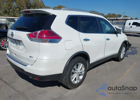 2015 Nissan Rogue Sv из США, поврежденный, VIN KNMAT2MT3FP534296